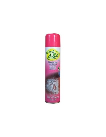 Fresh Arome Deodorante Spray Per Ambienti - 300ml - Talco Bianco